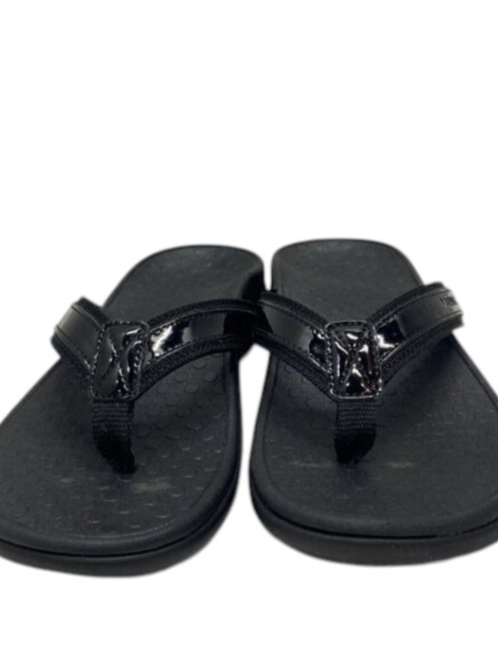 NEW VIONIC Tide Toe Post Sandals – Women’s US W6 – Black –
